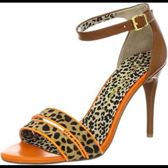 Jessica Simpson Leopard multicolour heels - Picture 11 of 11